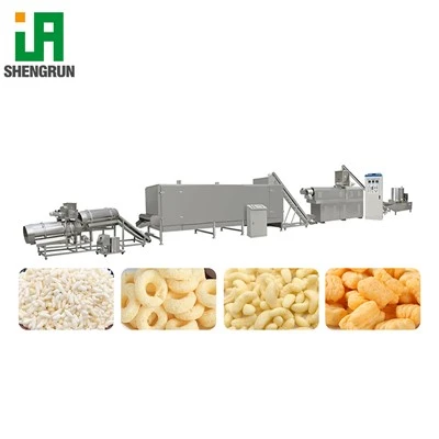 Dây chuyền sản xuất snack ngô